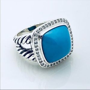 David Yurman Cabochon Lapis Lazuli ring